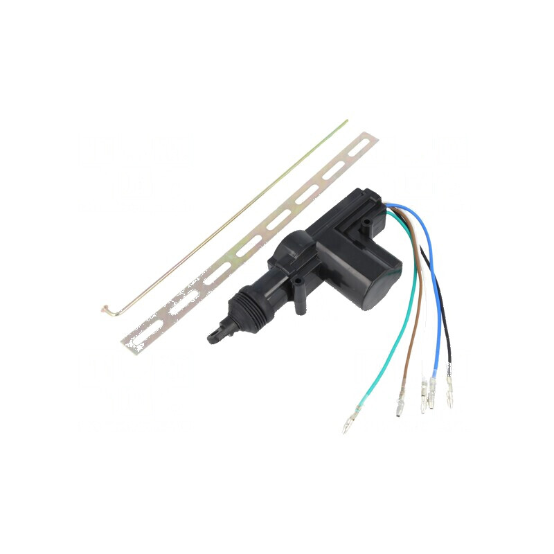 Servomotor 12VDC 4A pentru sistem închidere centralizată cu cablu x5 5,5kg | Electronic-mag.ro | Componente Electronice