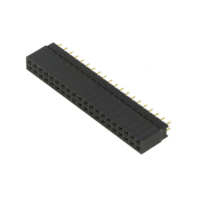 Conector şiruri pini soclu mamă 2,54mm 40 PIN THT pentru PCB | Electronic-mag.ro | Componente Electronice Conector şiruri pini soclu mamă 2,54mm 40 PIN THT pentru PCB | Electronic-mag.ro | Componente Electronice