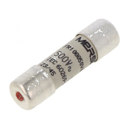 Siguranţă gG 6A 500VAC 250VDC 10x38mm | Electronic-mag.ro | Componente Electronice