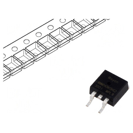 Tranzistor N-MOSFET unipolar TO263 | Electronic-mag.ro | Componente Electronice