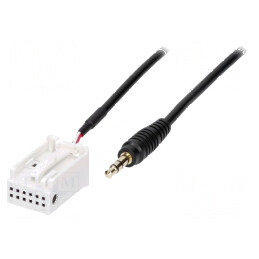 Adaptor Aux Jack 3,5mm pentru Citroën și Peugeot - 0,8m | Electronic-mag.ro | Componente Electronice