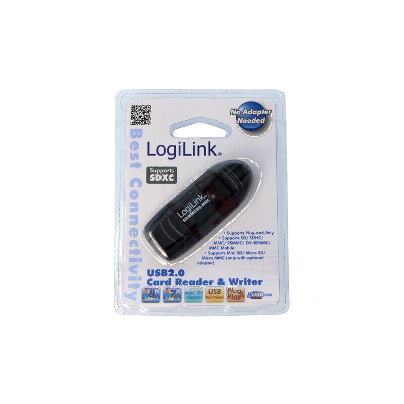 Cititor card USB 2.0 cu mufă A, memorie 480Mbps | Electronic-mag.ro | Componente Electronice