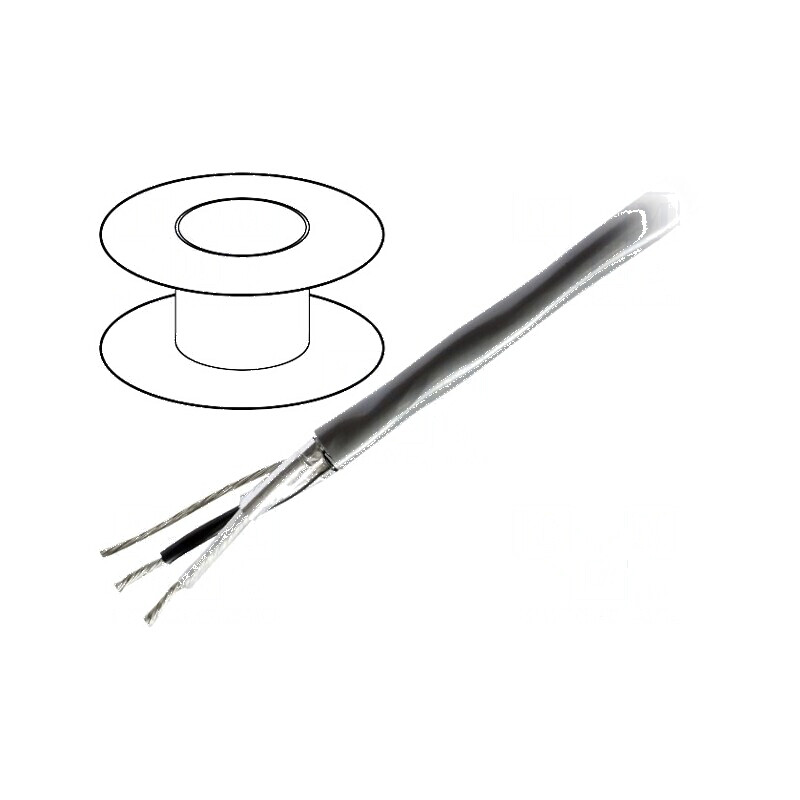 Cablu ecranat 1x2x18AWG LSZH 152m | Electronic-mag.ro | Componente Electronice