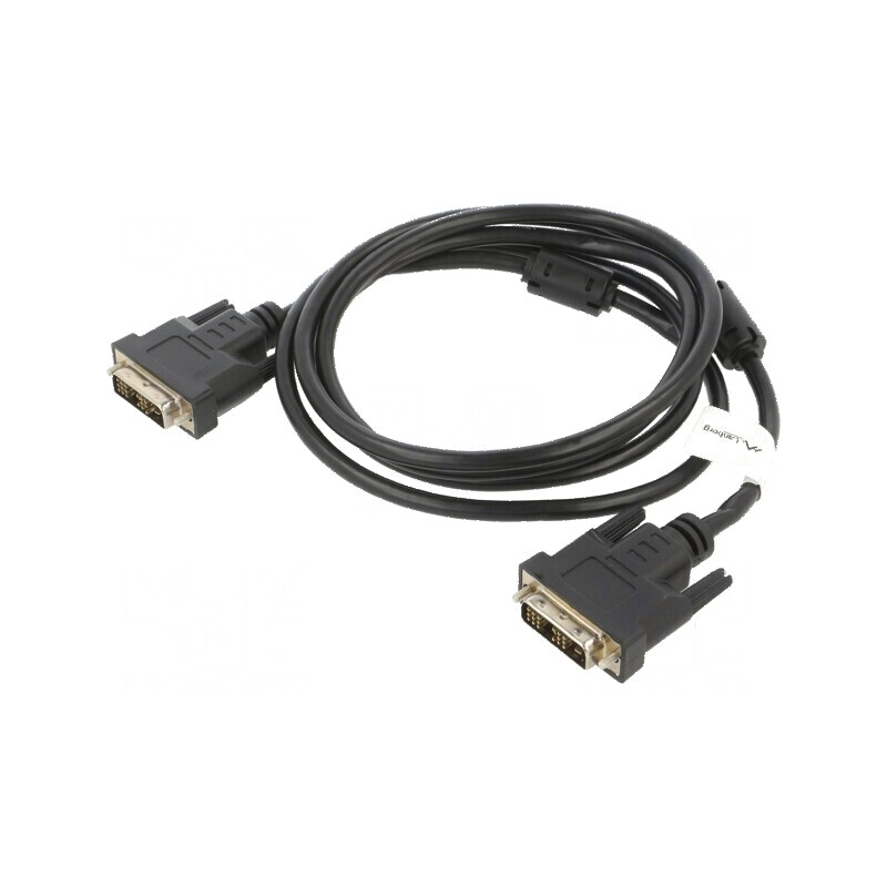 Cablu DVI-D single link 1,8m mufă ambele părţi | Electronic-mag.ro | Componente Electronice
