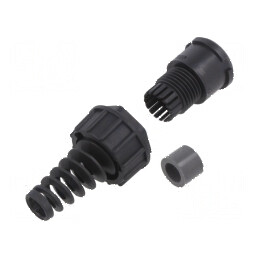 Carcasa RJ45 cu manșon plastic IP67 pentru cablu drept 4,5-6,5mm | Electronic-mag.ro | Componente Electronice