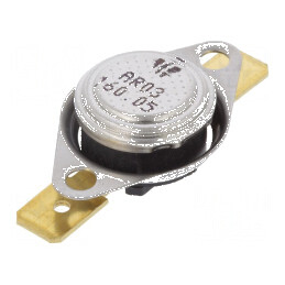 Termostat SPST-NC 160°C 16A 250VAC cu terminali 6,3mm | Electronic-mag.ro | Componente Electronice