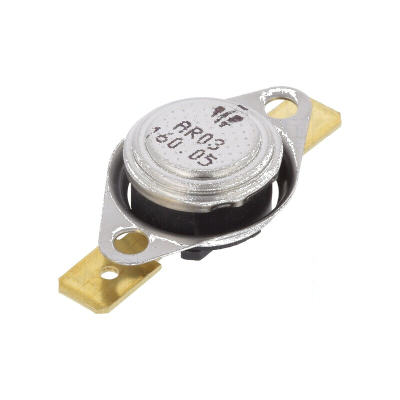 Termostat SPST-NC 160°C 16A 250VAC cu terminali 6,3mm | Electronic-mag.ro | Componente Electronice