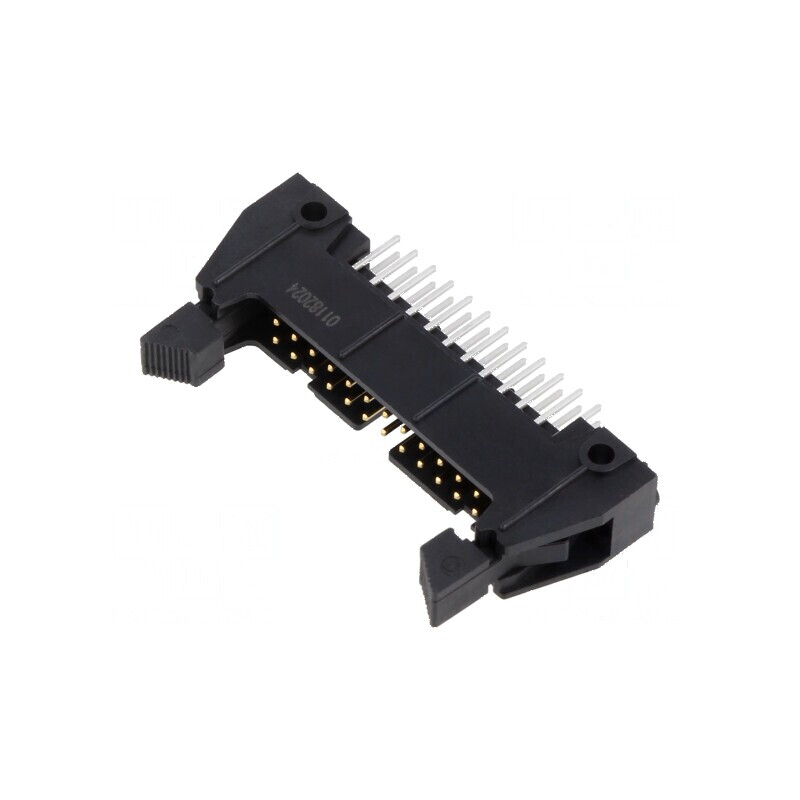Conector IDC soclu tată 24 PIN cu ejector scurt THT | Electronic-mag.ro | Componente Electronice Conector IDC soclu tată 24 PIN cu ejector scurt THT | Electronic-mag.ro | Componente Electronice
