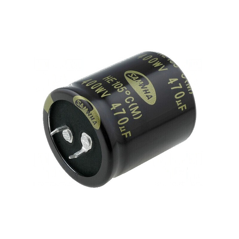 Condensator electrolitic SNAP-IN 470uF 400VDC Ø35x40mm ±20% | Electronic-mag.ro | Componente Electronice