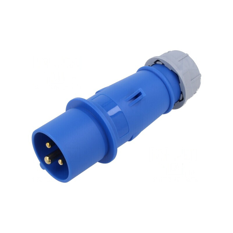 Conector alimentare AC 16A IEC 60309 IP44 mufă tată 3 pini | Electronic-mag.ro | Componente Electronice