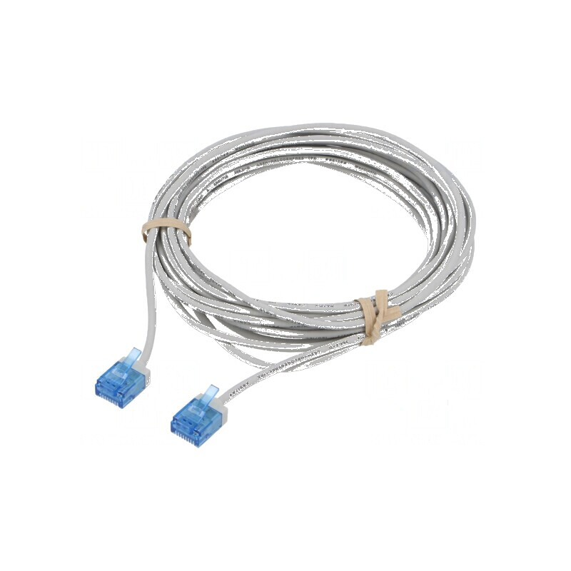 Patch cord U/FTP 6a 3m LSZH gri 32AWG aurit | Electronic-mag.ro | Componente Electronice Patch cord U/FTP 6a 3m LSZH gri 32AWG aurit | Electronic-mag.ro | Componente Electronice