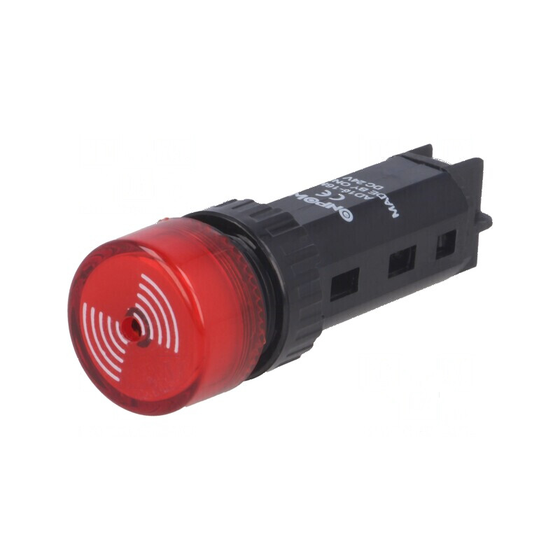 Semnalizator acustic 80dB fără iluminare IP40 Ø16mm 24VDC | Electronic-mag.ro | Componente Electronice Semnalizator acustic 80dB fără iluminare IP40 Ø16mm 24VDC | Electronic-mag.ro | Componente Electronice