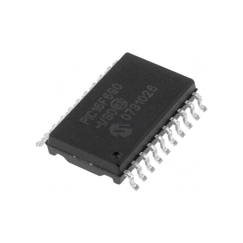 Microcontroler PIC 16, 7kB, 20MHz, 2-5.5VDC, SMD SO20 | Electronic-mag.ro | Componente Electronice