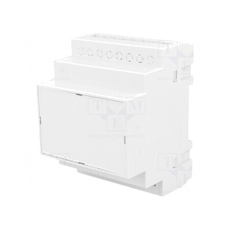 Carcasă DIN ABS gri 90mm x 70mm x 65mm UL94V-0 | Electronic-mag.ro | Componente Electronice