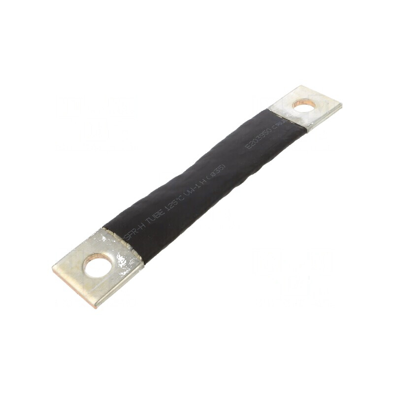 Bandă de împământare izolată 10mm² Ø1: 7mm Ø2: 7mm | Electronic-mag.ro | Componente Electronice