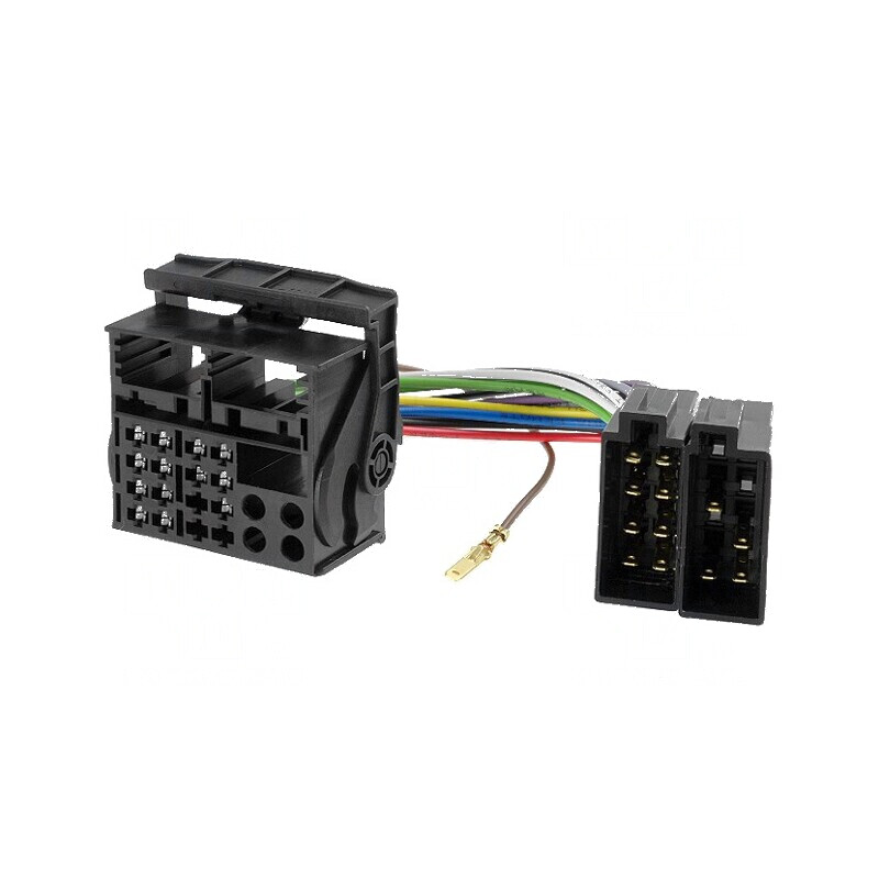 Conector radio ISO Quadlock pentru Citroën și Peugeot PIN 16 | Electronic-mag.ro | Componente Electronice