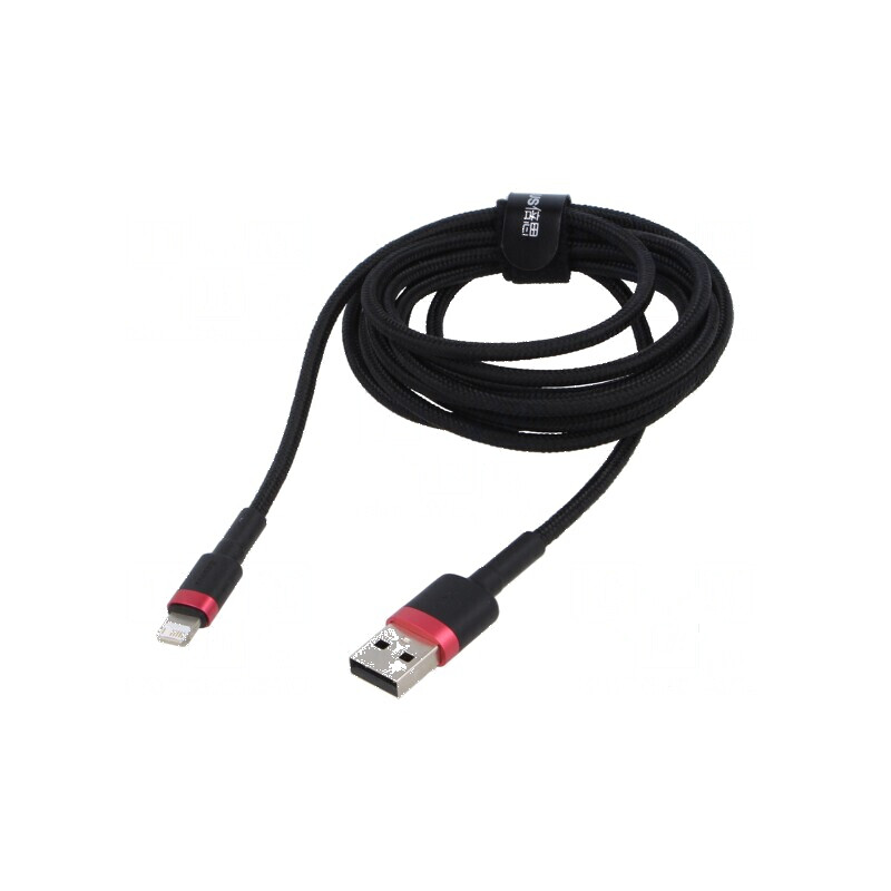 Cablu USB 2.0 Apple Lightning - High Speed, USB A | Electronic-mag.ro | Componente Electronice