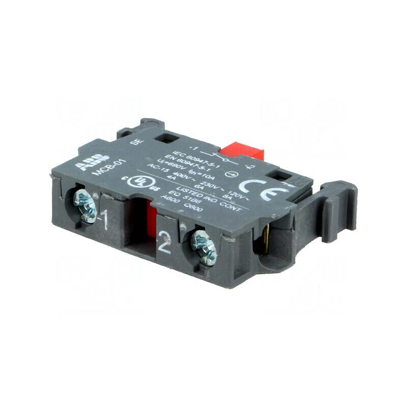 Element de contact 22mm NC pentru placa frontală Pini | Electronic-mag.ro | Componente Electronice