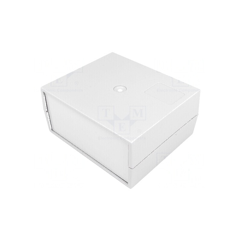 Carcasă ABS gri cu panou 120mm x 100mm x 56mm | Electronic-mag.ro | Componente Electronice
