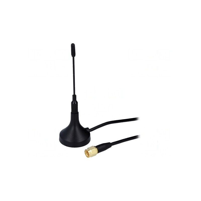 Antenă RF 3dBi magnet 824-960MHz 1710-1990MHz 3m | Electronic-mag.ro | Componente Electronice