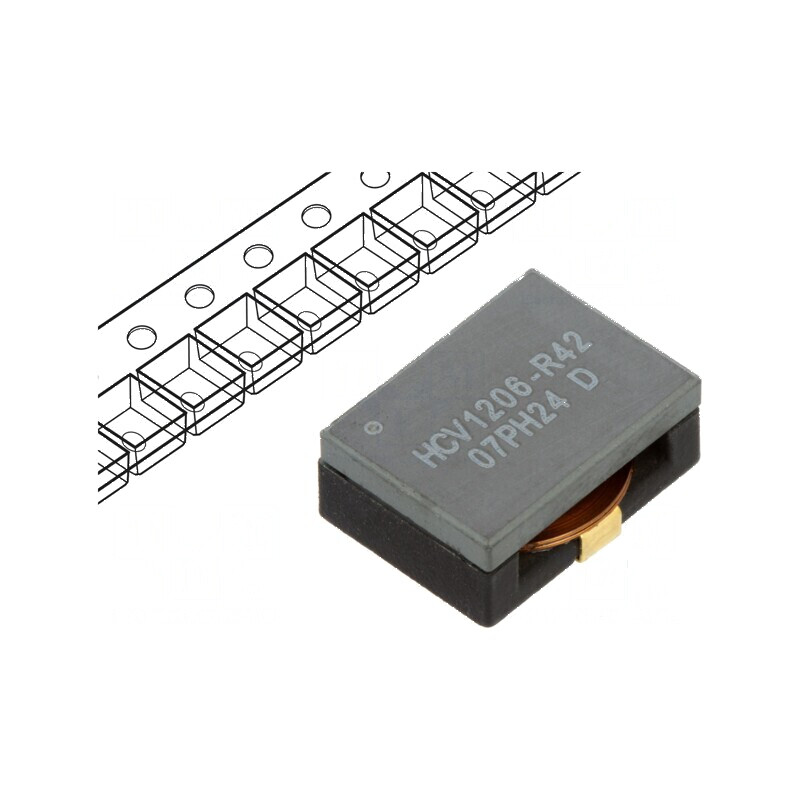 Inductor SMD 420nH 16A 3,15Ω ±10% Isat 42A | Electronic-mag.ro | Componente Electronice Inductor SMD 420nH 16A 3,15Ω ±10% Isat 42A | Electronic-mag.ro | Componente Electronice