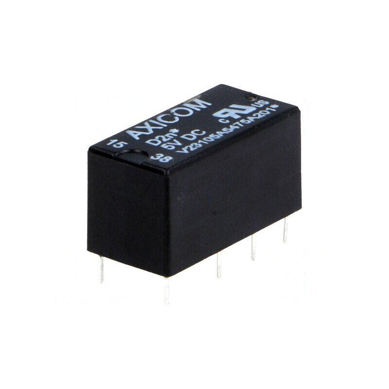 Releu electromagnetic DPDT 5VDC 3A 250VAC | Electronic-mag.ro | Componente Electronice
