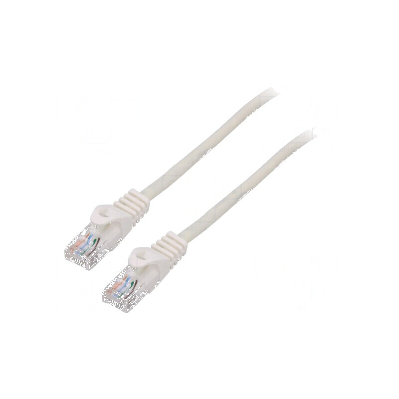 Cablul Patch U/UTP 5e CCA PVC Alb 15m 26AWG | Electronic-mag.ro | Componente Electronice
