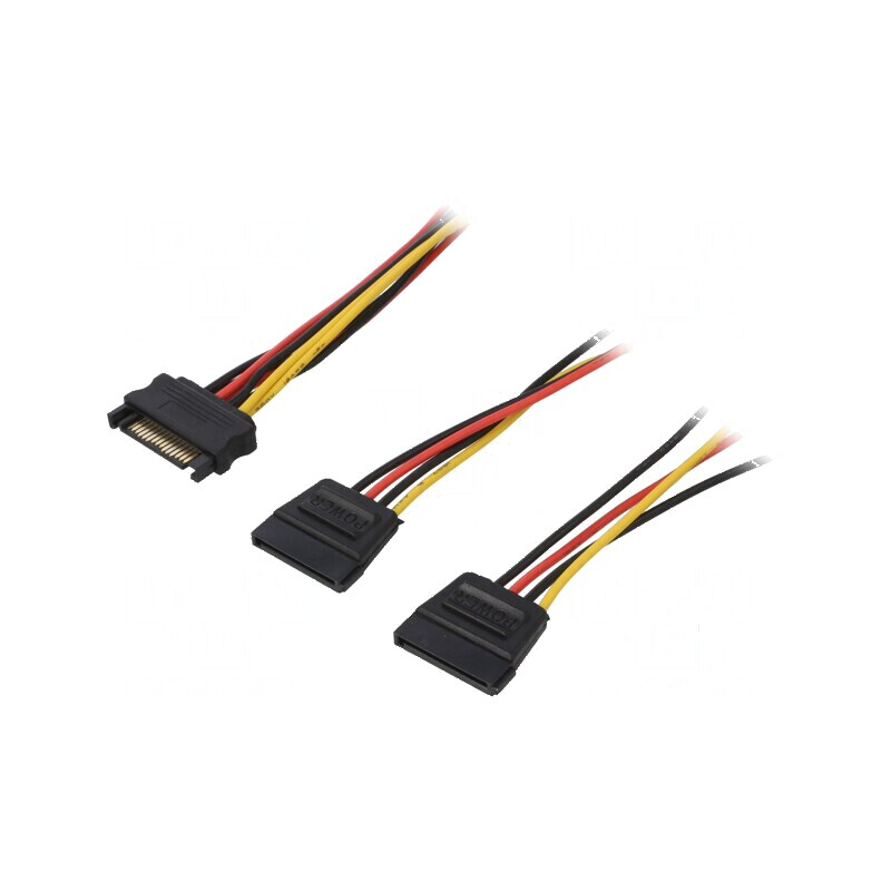 Cablu SATA III cu 2 mufe L, 0,5m | Electronic-mag.ro | Componente Electronice