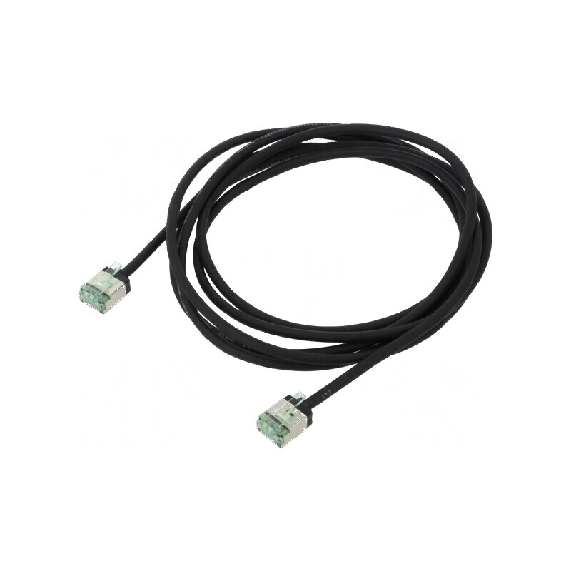 Cablu patch U/FTP Cat 8.1 2m LSZH negru 32AWG | Electronic-mag.ro | Componente Electronice Cablu patch U/FTP Cat 8.1 2m LSZH negru 32AWG | Electronic-mag.ro | Componente Electronice