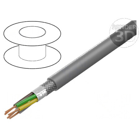 Cablu de control SUPERTRONIC 310 PVC 5x0,34mm² | Electronic-mag.ro | Componente Electronice