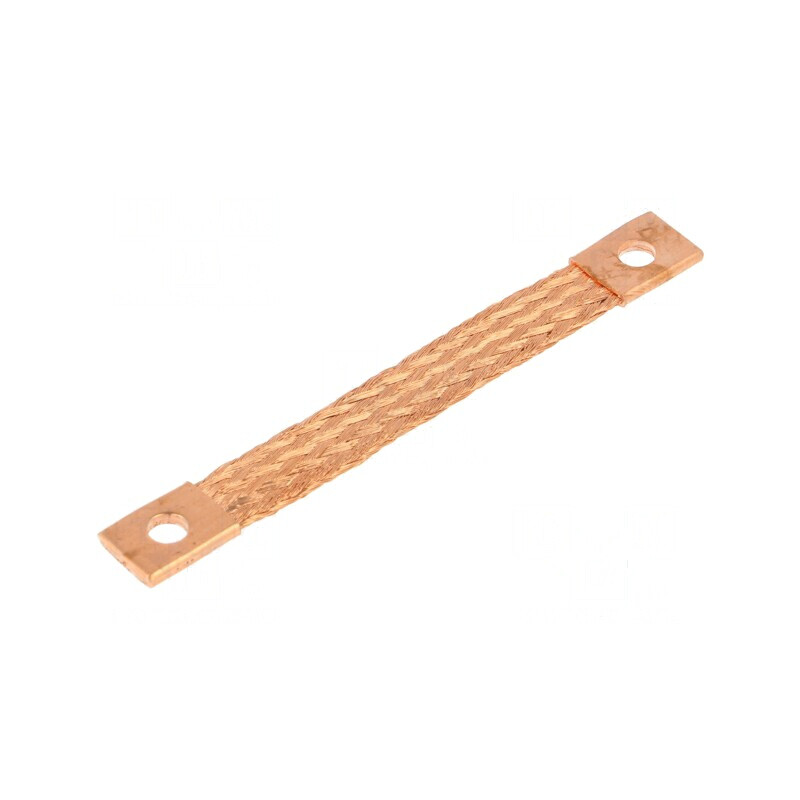 Trese bandă de împământare 10mm² Ø1: 7mm Ø2: 7mm L: 100mm | Electronic-mag.ro | Componente Electronice