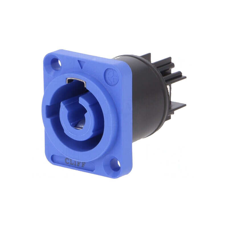 Conector circular mamă CLIFFCON-P 20A 250VAC albastru IP65 | Electronic-mag.ro | Componente Electronice Conector circular mamă CLIFFCON-P 20A 250VAC albastru IP65 | Electronic-mag.ro | Componente Electronice