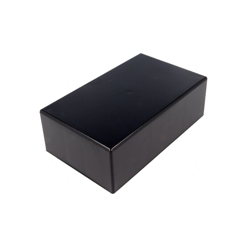 Carcasă universală ABS neagră 95,5mm x 157,8mm x 53mm | Electronic-mag.ro | Componente Electronice