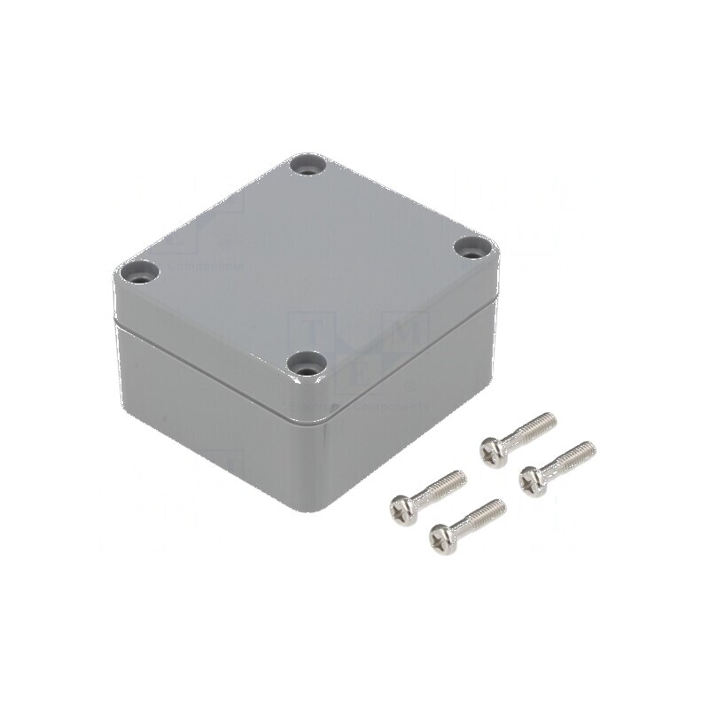 Carcasă universală ABS gri deschis IP68 58mm x 64mm x 35mm | Electronic-mag.ro | Componente Electronice