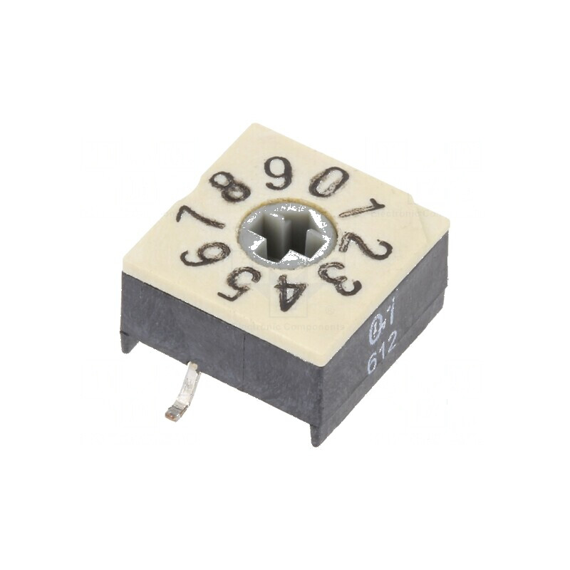 Întrerupător codificare DEC/BCD SMD 10 Pozitii Rizol 100MΩ | Electronic-mag.ro | Componente Electronice