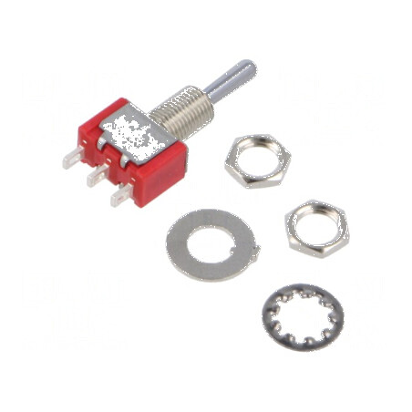 Comutator basculant Poz 3 SP3T ON-OFF-ON 2A/250VAC 5A/28VDC | Electronic-mag.ro | Componente Electronice