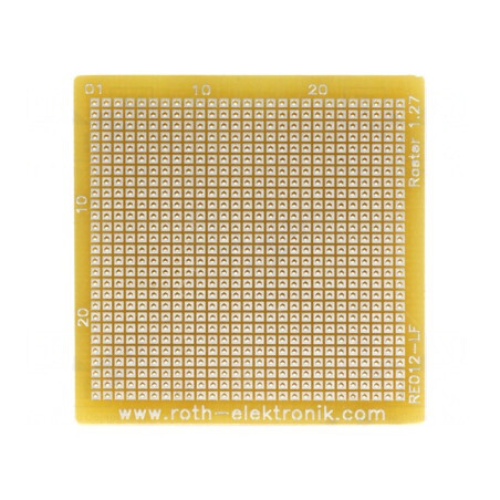 Placă universală singură faţă prototip 38,1mm x 39,17mm | Electronic-mag.ro | Componente Electronice