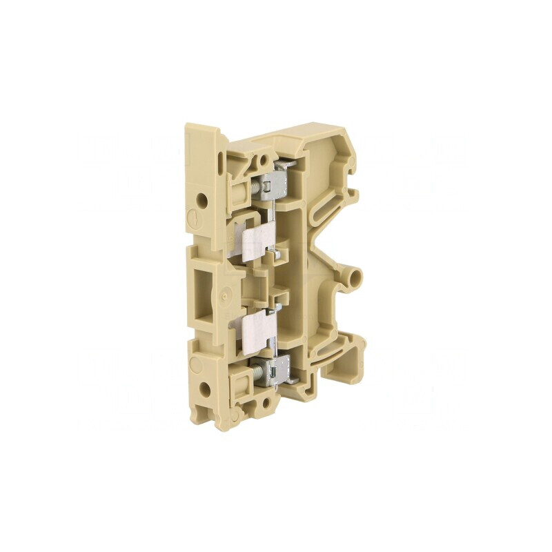 Conector îmbinare şine 4mm², 2 borne, bej, lăţime 8mm, 6,3A | Electronic-mag.ro | Componente Electronice Conector îmbinare şine 4mm², 2 borne, bej, lăţime 8mm, 6,3A | Electronic-mag.ro | Componente Electronice