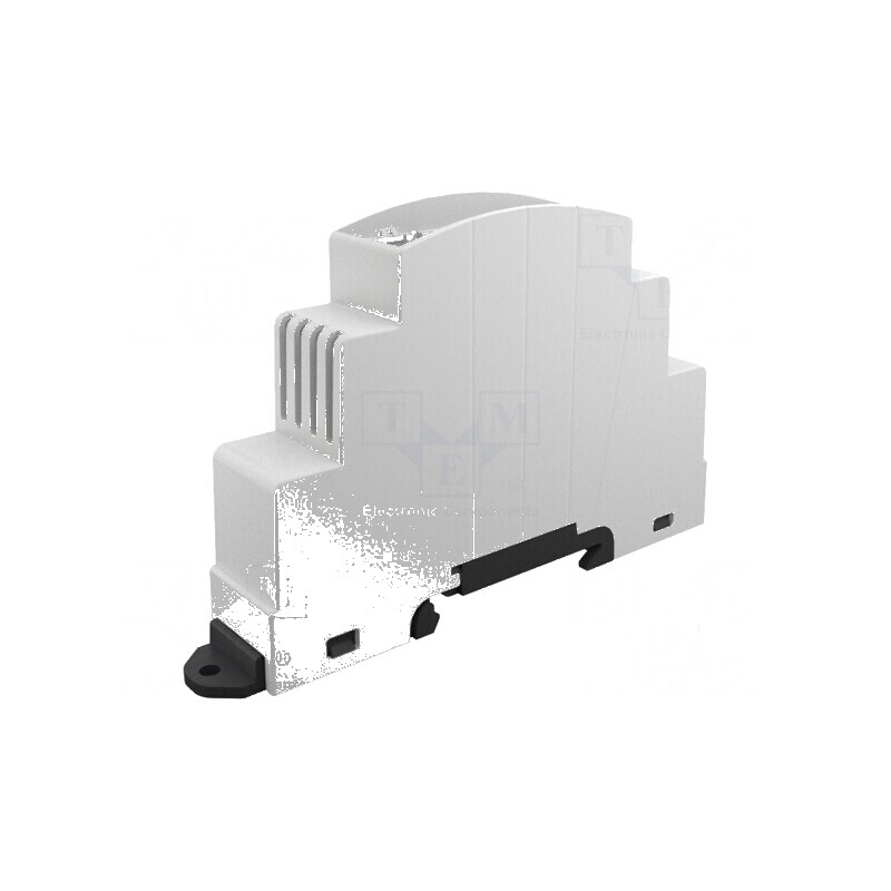Carcasă pentru şină DIN 88,2mm x 18mm x 62mm gri Nr.mod: 1 | Electronic-mag.ro | Componente Electronice