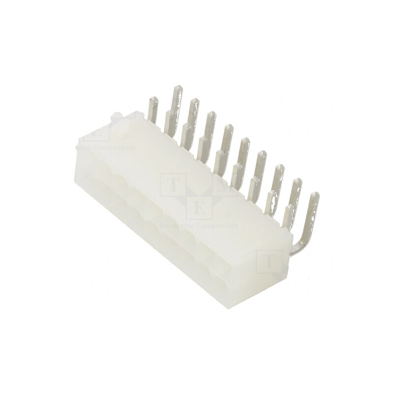 Conector cablu-placă soclu tată Mini-Fit Jr 4.2mm PIN 18 THT | Electronic-mag.ro | Componente Electronice Conector cablu-placă soclu tată Mini-Fit Jr 4.2mm PIN 18 THT | Electronic-mag.ro | Componente Electronice