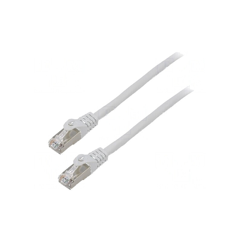 Cablul de rețea F/UTP 5e 10m 26AWG CCA PVC gri | Electronic-mag.ro | Componente Electronice