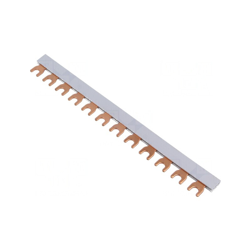 Bară colectoare Poli 400V 63A Raster 17,7mm Nr.mod 12 | Electronic-mag.ro | Componente Electronice