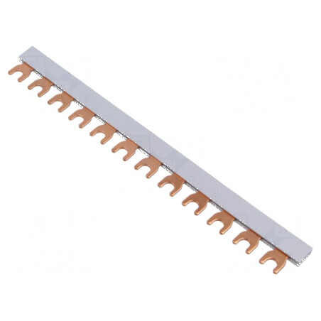 Bară colectoare Poli 400V 63A Raster 17,7mm Nr.mod 12 | Electronic-mag.ro | Componente Electronice