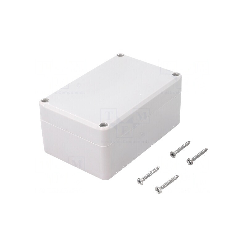 Carcasă universală polistiren gri 78mm x 118mm x 54mm | Electronic-mag.ro | Componente Electronice