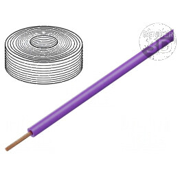 Cablu H07Z-K 6mm2 LSZH violet 100m 450V 750V | Electronic-mag.ro | Componente Electronice