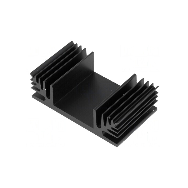 Radiator extrudat TO3 negru 37,5mm x 65mm x 20mm 3K/W | Electronic-mag.ro | Componente Electronice Radiator extrudat TO3 negru 37,5mm x 65mm x 20mm 3K/W | Electronic-mag.ro | Componente Electronice