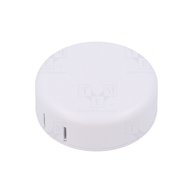 Carcasă alarmă ABS albă 20,3mm 1551SNAP Ø 60mm | Electronic-mag.ro | Componente Electronice