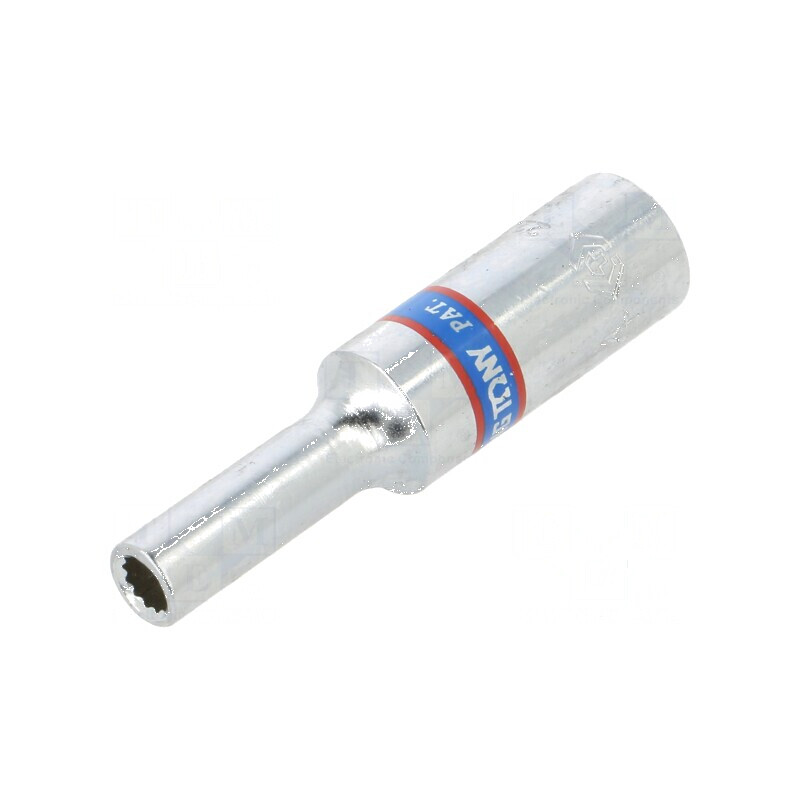 Cap tubular 1/4" 12 puncte 50mm lungime | Electronic-mag.ro | Componente Electronice