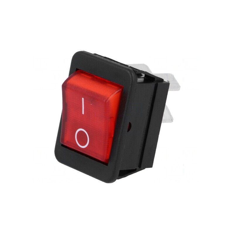 Rocker DPST 16A/250VAC ON-OFF cu neon roșu 1350 | Electronic-mag.ro | Componente Electronice Rocker DPST 16A/250VAC ON-OFF cu neon roșu 1350 | Electronic-mag.ro | Componente Electronice