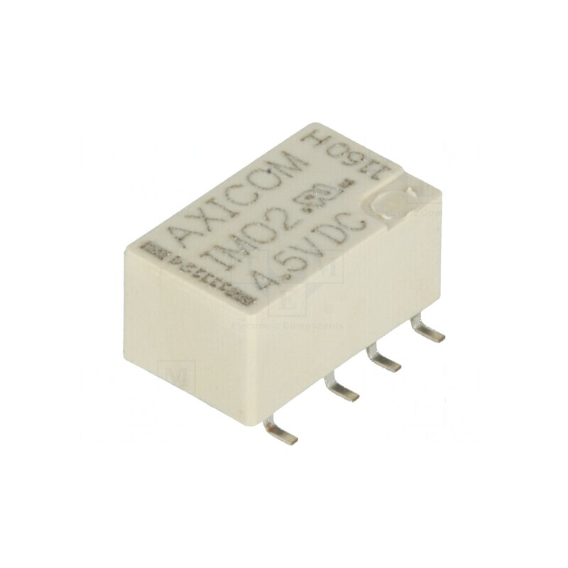 Releu electromagnetic DPDT 4,5VDC 2A 0,5A/125VAC | Electronic-mag.ro | Componente Electronice